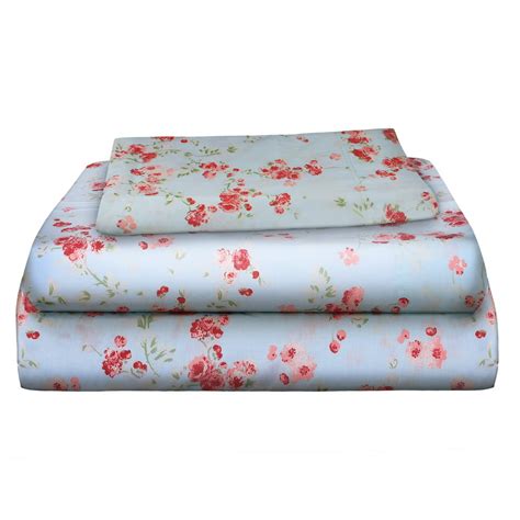 floral sheet set twin|cotton sheets full size floral.